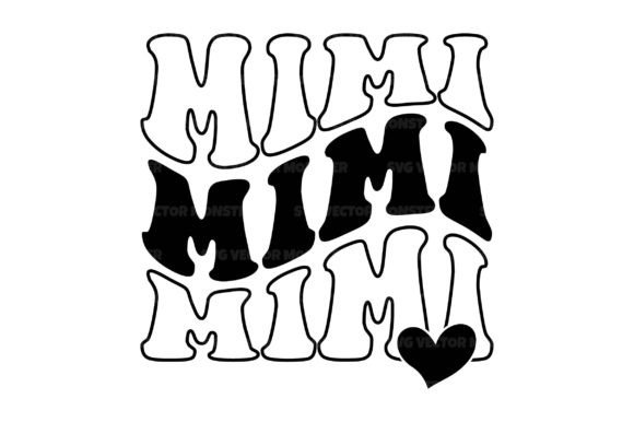 Download Mimi Wavy Stacked Svg Cut File - Wavy stacked svg Collection