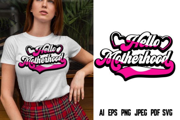 Download Mother's Day SVG Retro T-Shirt Design - Mother's day svg Collection