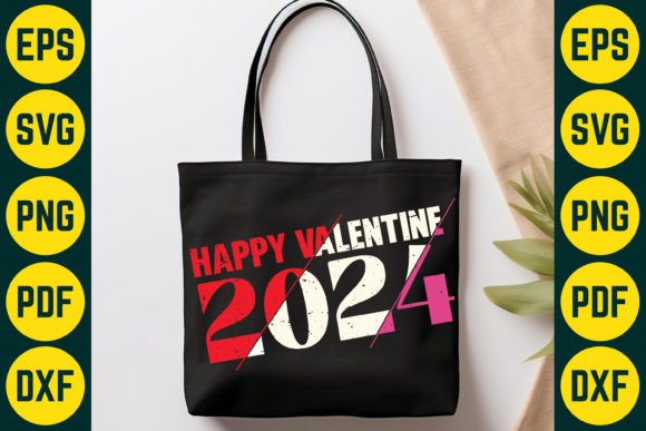 Download Happy Valentine 2024 SVG T-Shirt Design - 2024 Collection