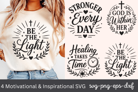 Download Motivational Inspirational SVG Bundle 6 - Premium Resources