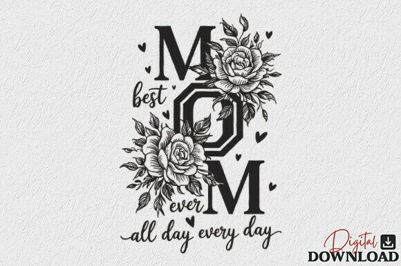 Download Rose Best Mom Ever SVG Mother's Day SVG - Mother's day svg Collection
